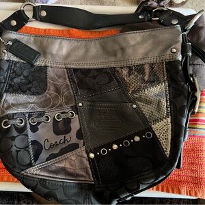 Coach Signature Patchwork Women's Bag